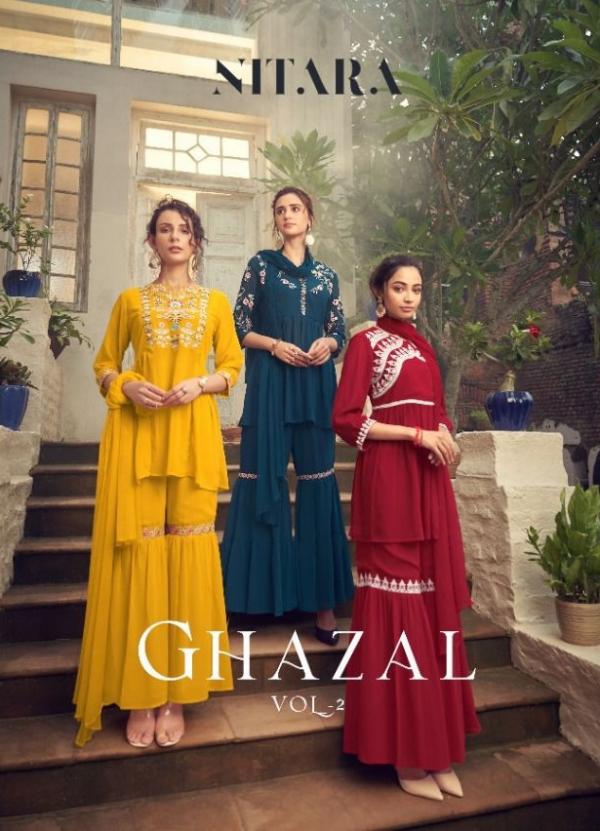 Nitara Ghazal Vol 2 Georgette Designer Readymade Collection